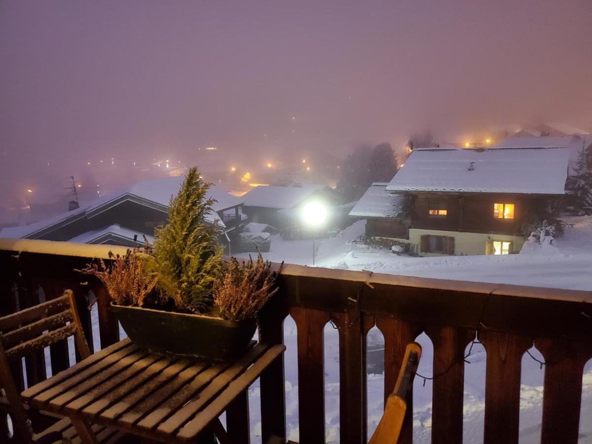 Studio Avec Petit Balcon Et Cheminee - Grand Massif Les Carroz d'Araches Dış mekan fotoğraf